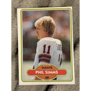 1980 Topps - Phil Simms #225 (RC)